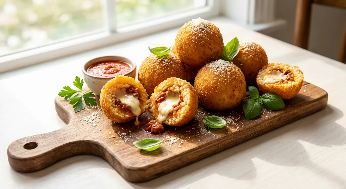 Arancini (Crispy Rice Balls)