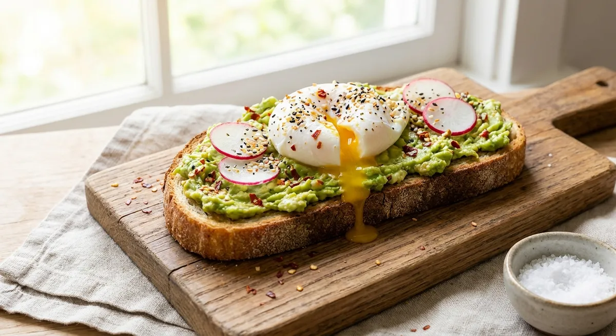 Avocado Toast with Poached Egg