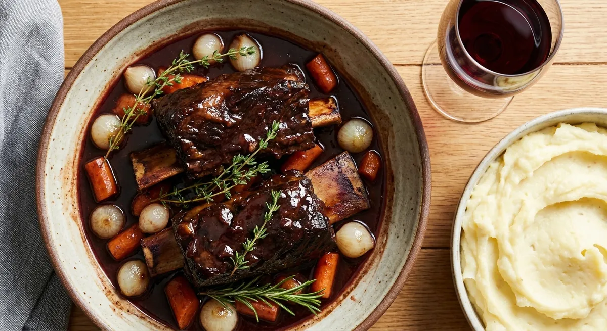Red Wine Braised Short Ribs