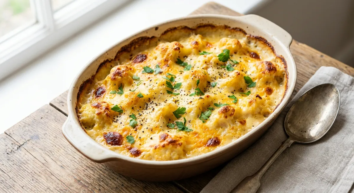 Cauliflower Cheese