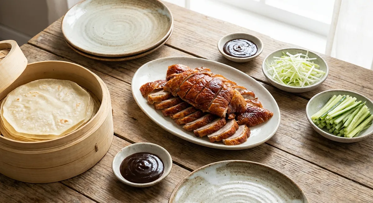 Crispy Duck Pancakes