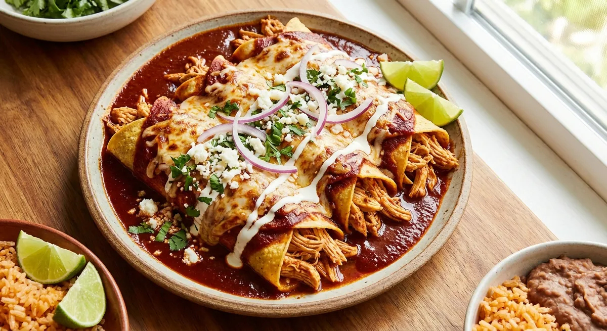 Enchiladas Rojas