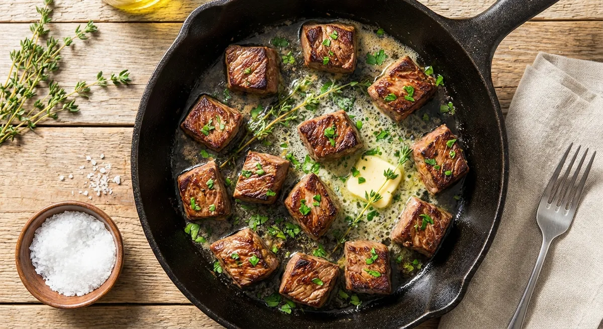 Garlic Butter Steak Bites