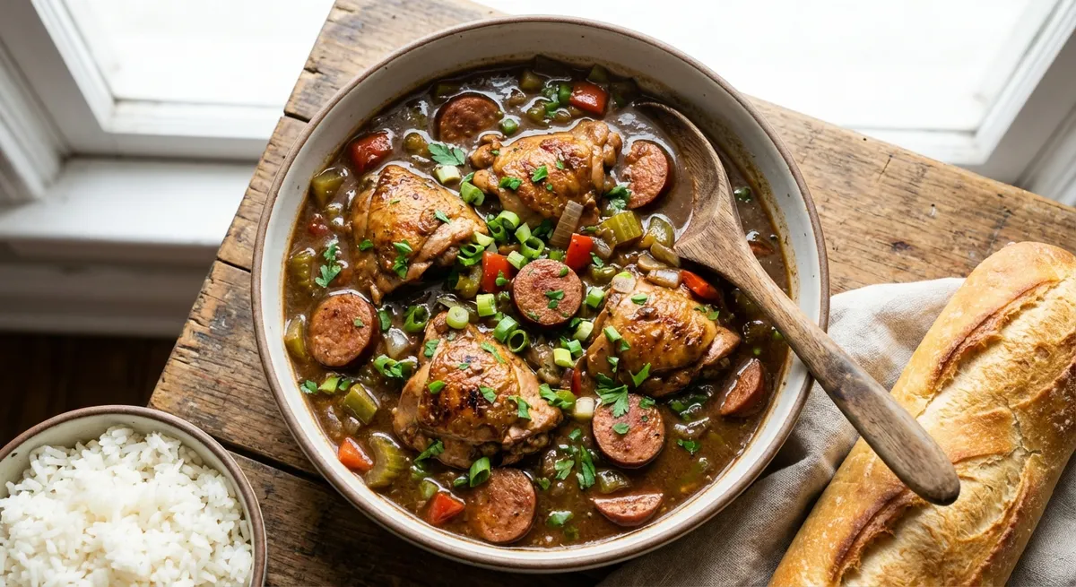 Chicken and Sausage Gumbo