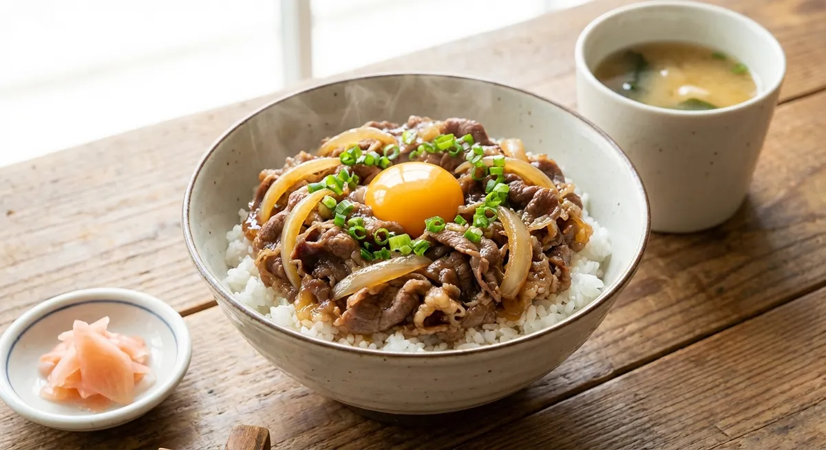 Gyudon Beef Rice Bowl