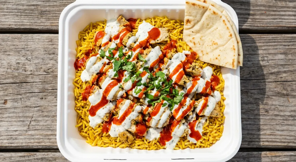 Halal Cart Chicken and Rice