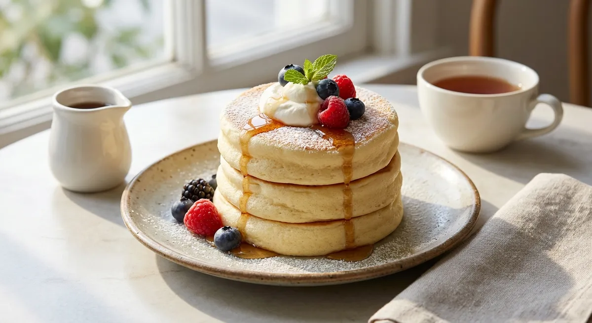 Japanese Soufflé Pancakes