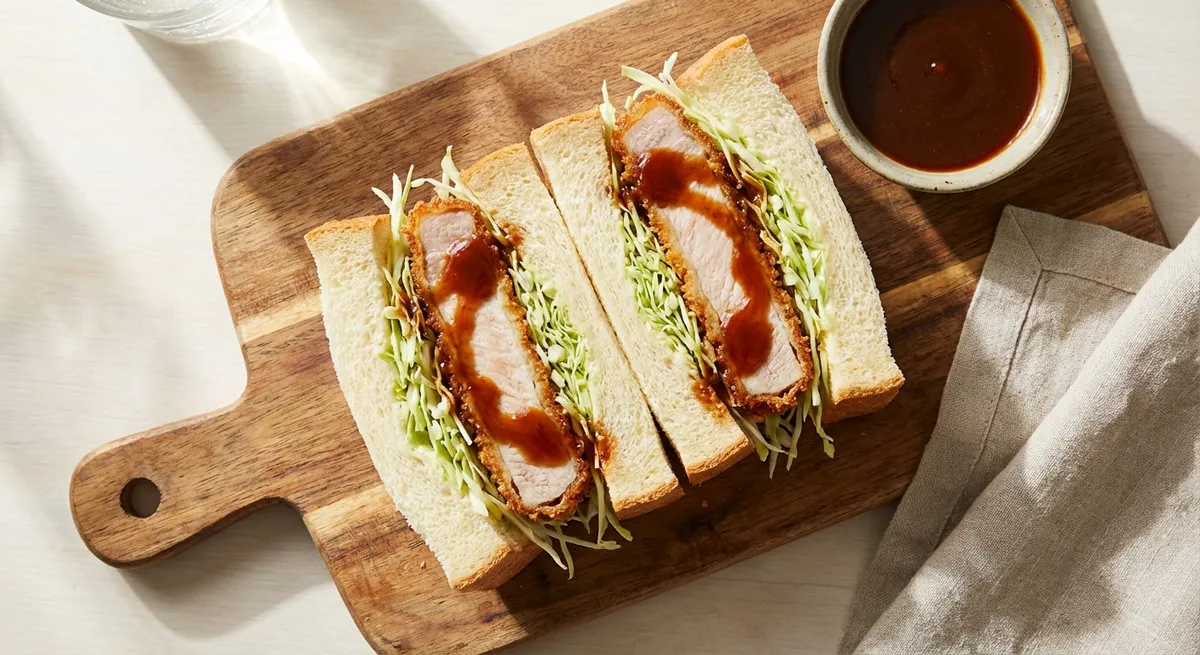 Katsu Sando (Japanese Cutlet Sandwich)