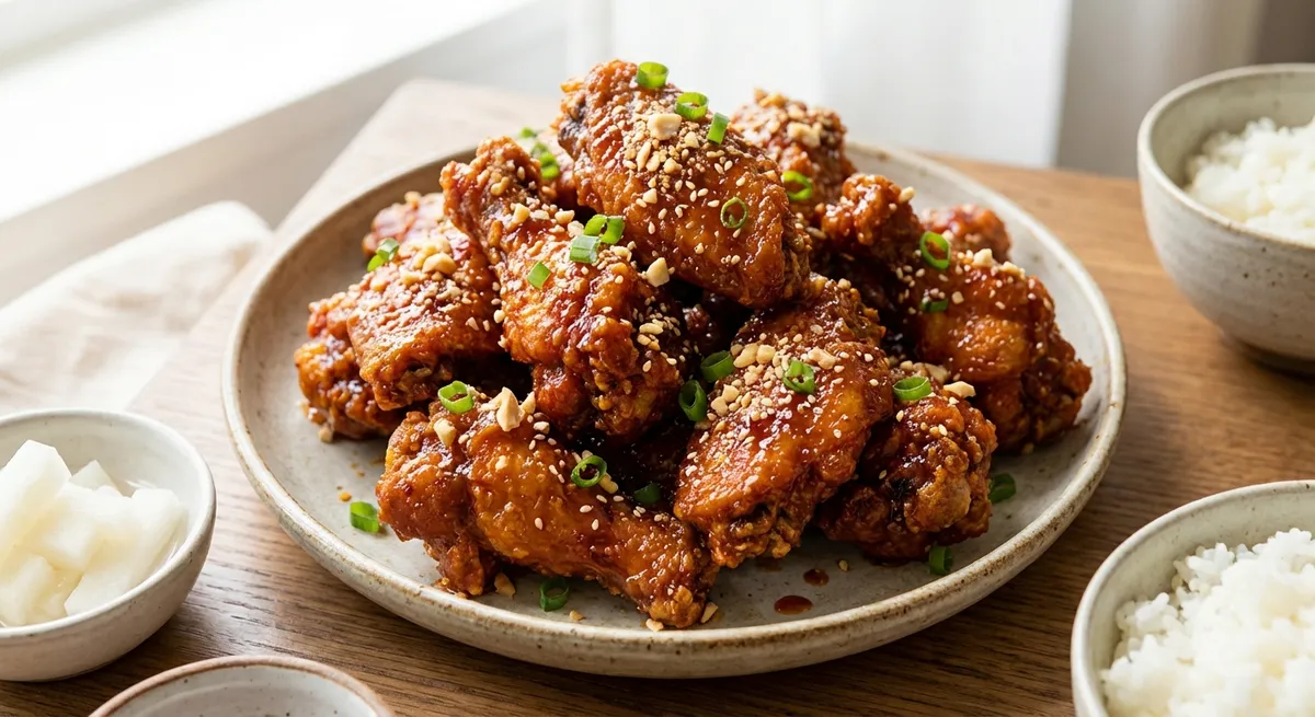 Korean Fried Chicken (Yangnyeom)