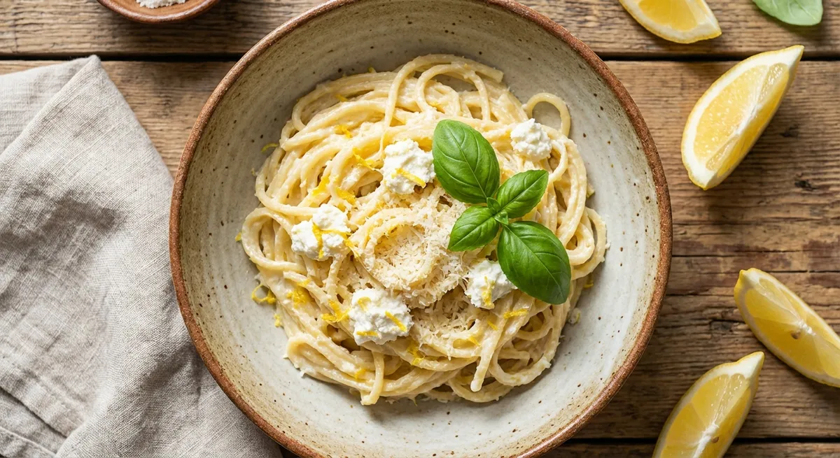 Lemon Ricotta Pasta
