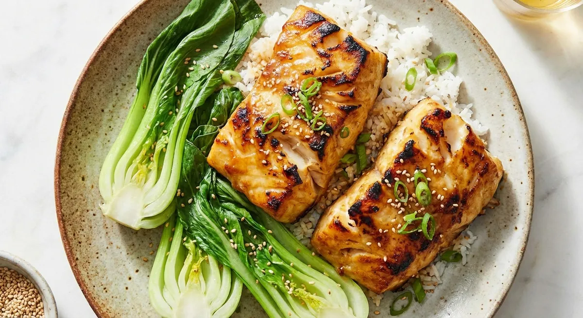 Miso-Glazed Cod