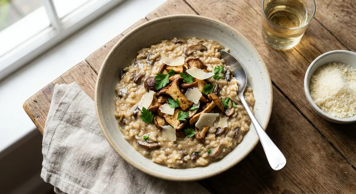 Mushroom Risotto