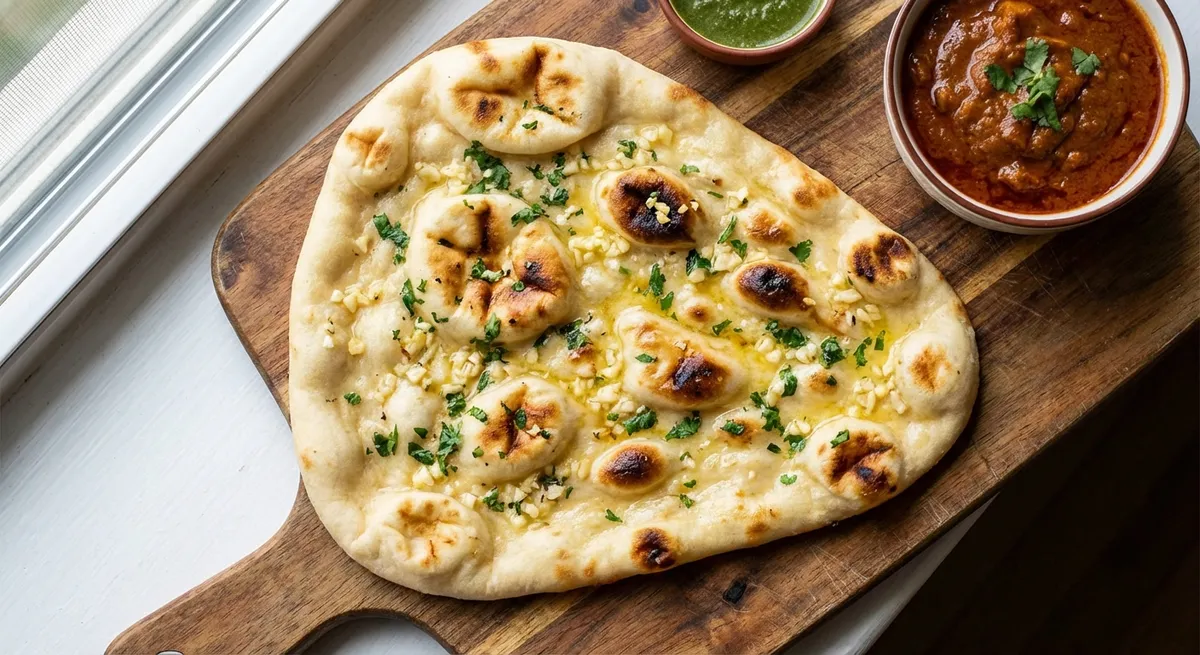 Garlic Naan Bread