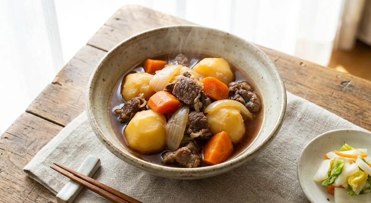 Nikujaga (Japanese Meat and Potatoes)