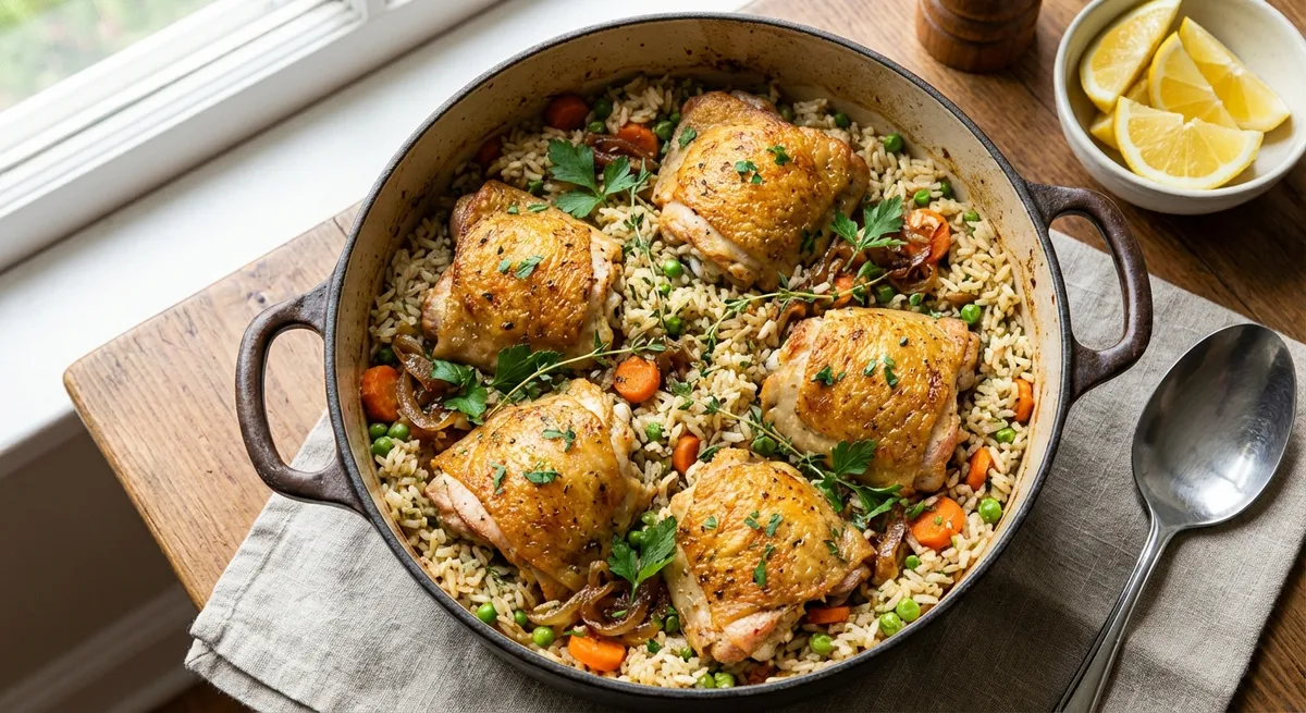One-Pot Chicken and Rice