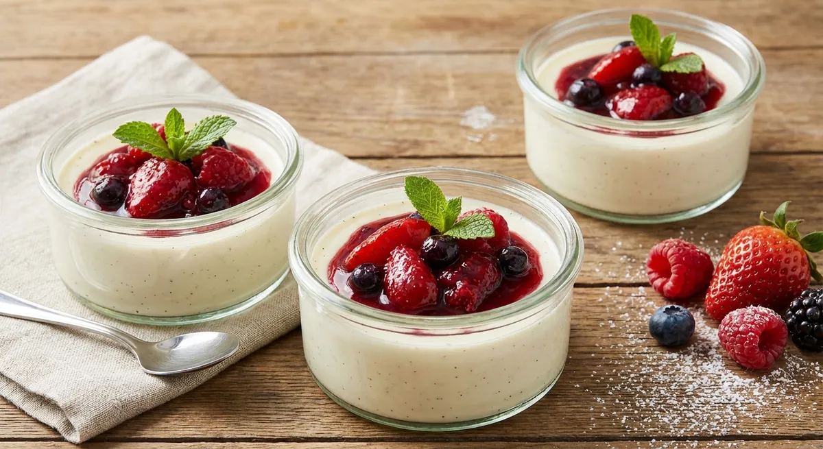 Vanilla Bean Panna Cotta
