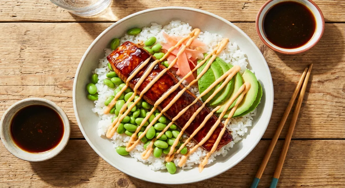 Salmon Teriyaki Bowl