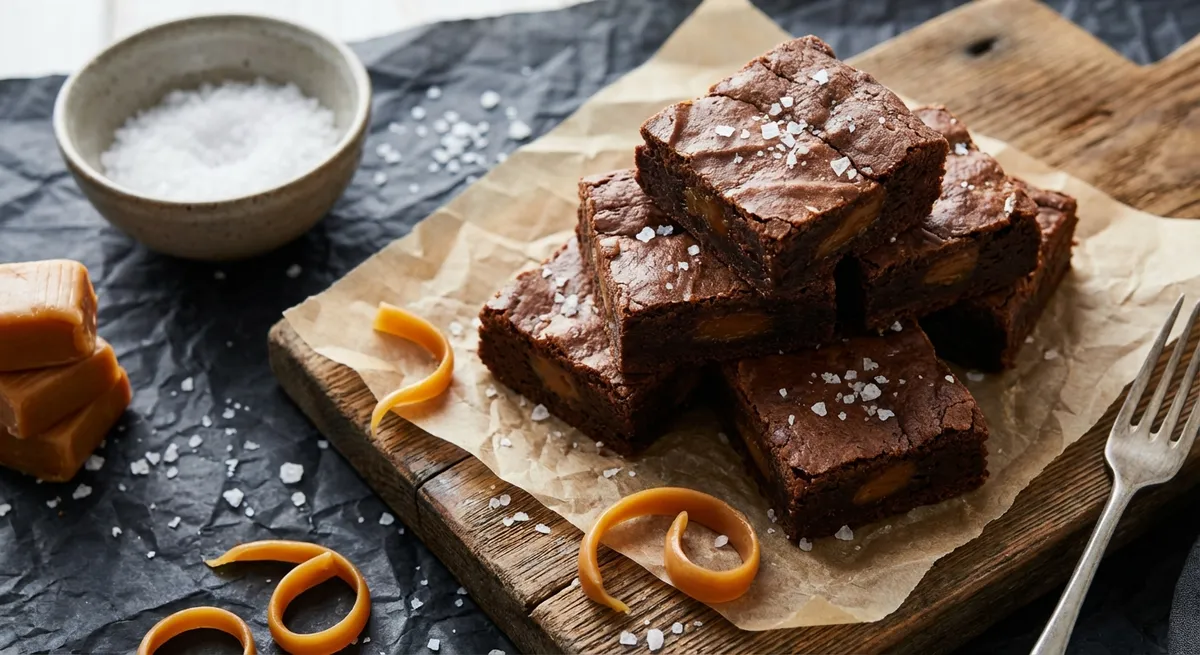 Salted Caramel Brownies