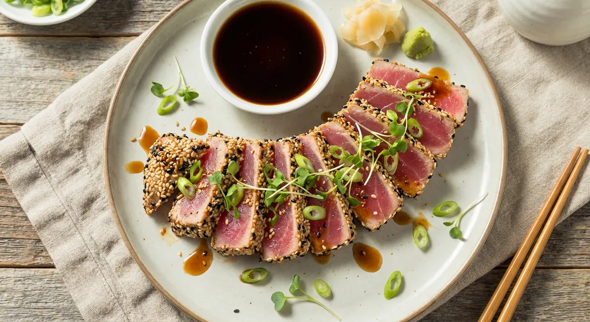 Sesame Crusted Ahi Tuna