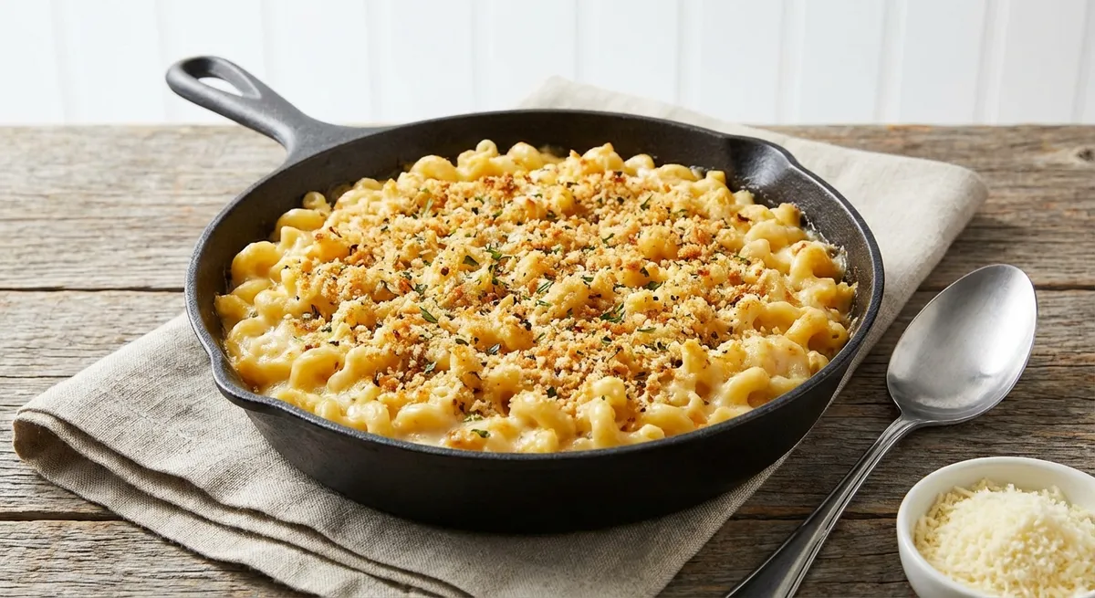 Stovetop Skillet Mac and Cheese