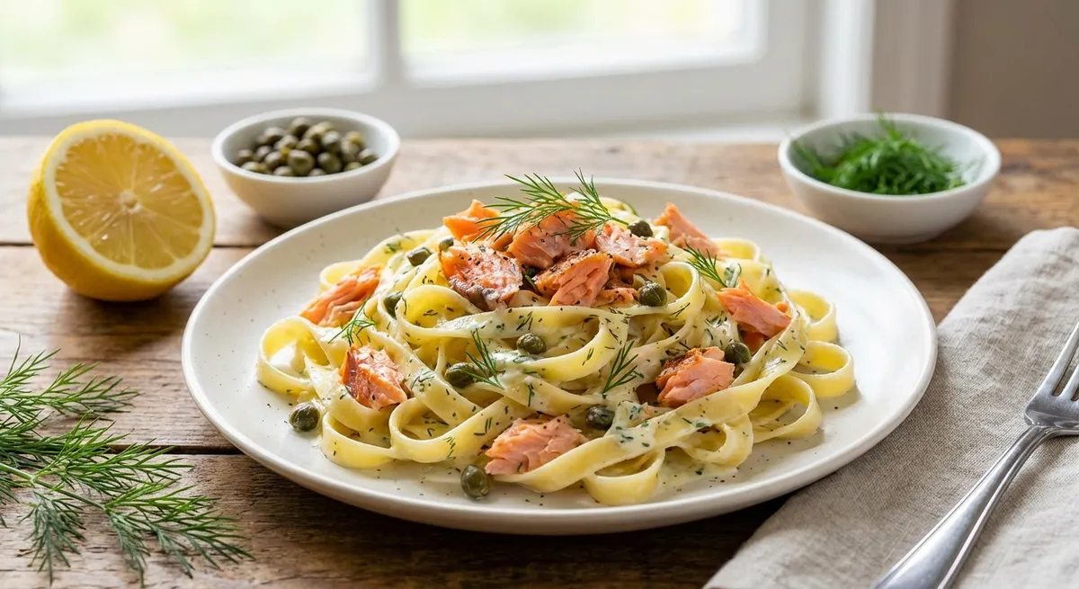 Smoked Salmon Pasta