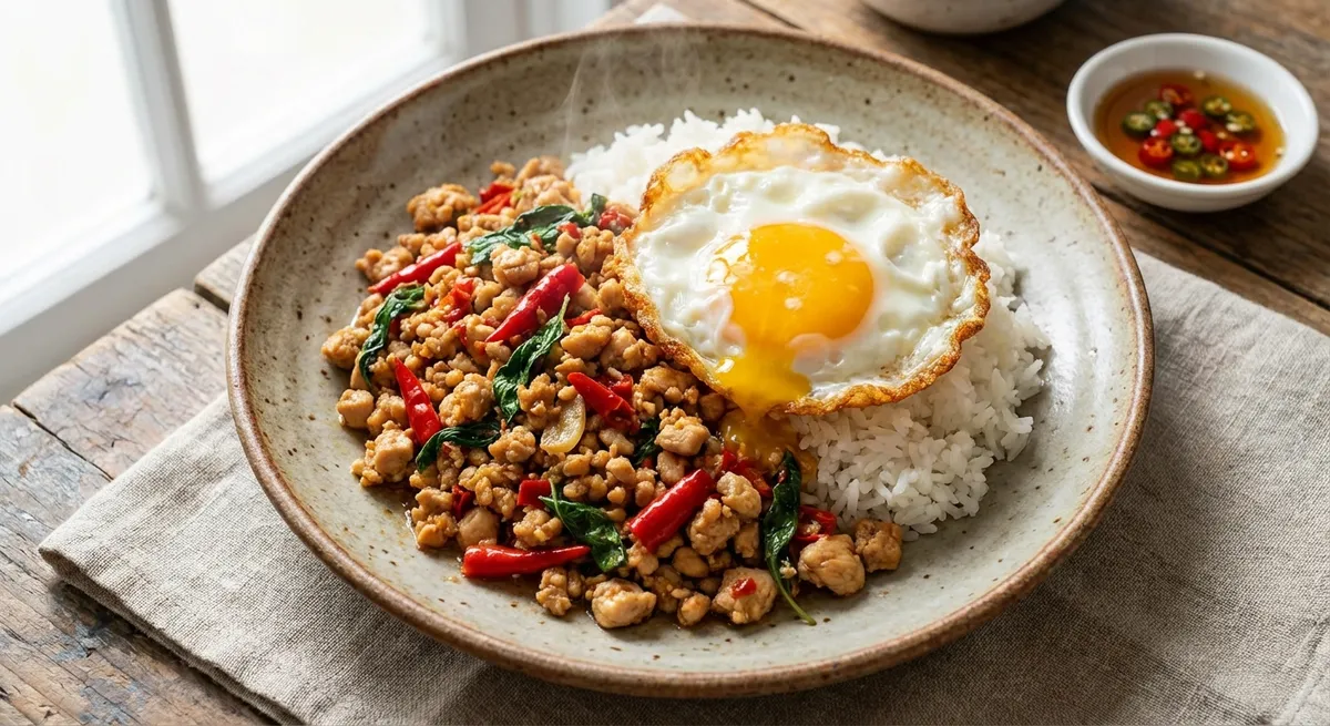 Thai Basil Chicken (Pad Kra Pao)