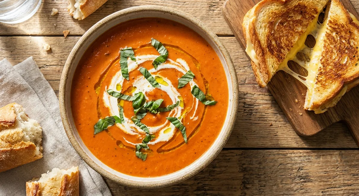 Creamy Tomato Basil Soup